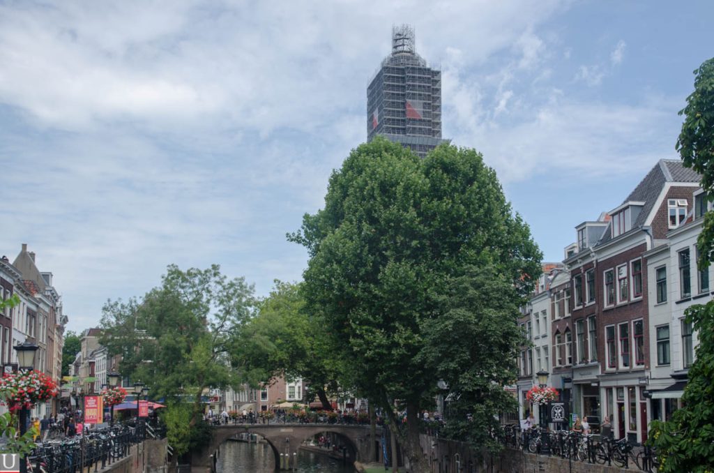 Domtoren vanaf Hamburgerbrug