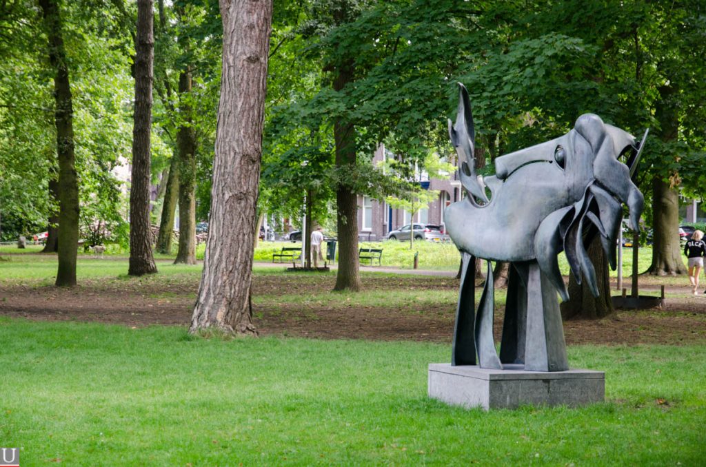 Wilhelminapark, beeld Gaia
